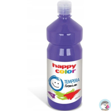 Farba TEMPERA Premium 1000ml fioletowa HAPPY COLOR 3310 1000-61