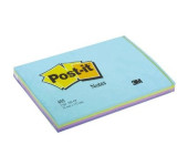 Notes samoprzylepny tęczowy morski 76x127 655RB 3M