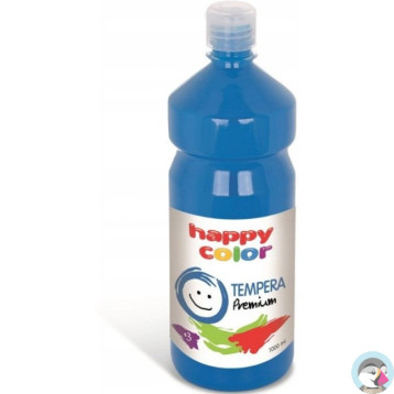 Farba TEMPERA Premium 1000ml błękitna HAPPY COLOR 3310 1000-30