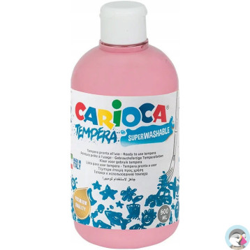 Farba TEMPERA różowa CARIOCA 500ml 170-2362