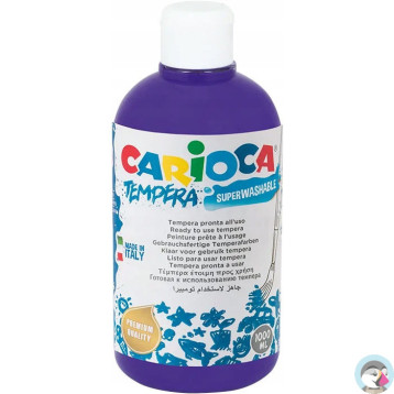 Farba CARIOCA TEMPERA 500ml fioletowa 40427/18