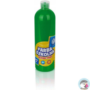 Farba szkolna 500 ml - zielona jasna 83410902 ASTRA