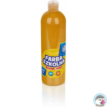 Farba plakatowa w tubkach 500ml szkolna brązowa jasna 301109007 ASTRA