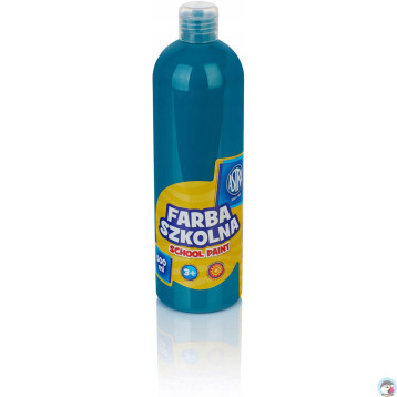 Farba plakatowa szkolna 500ml turkusowa 301112011 ASTRA