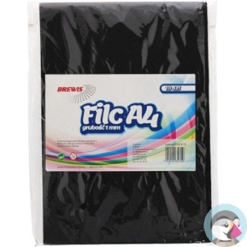 Filc A4 czarny FC410-10 1mm (10ark.) 682390