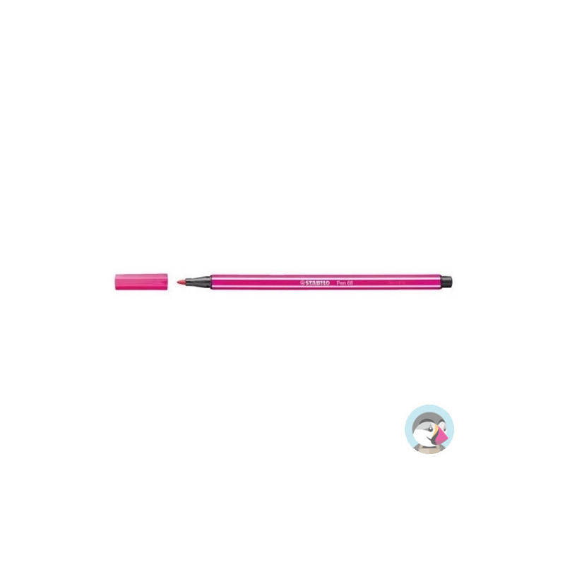 Flamaster STABILO PEN 68/56 różowy/amarantowy