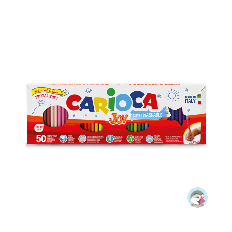 Flamastry CARIOCA JOY 50szt. (41018) 160-2405