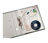 Koszulki na dokumenty i CD (5szt) LEITZ Combo 47613103