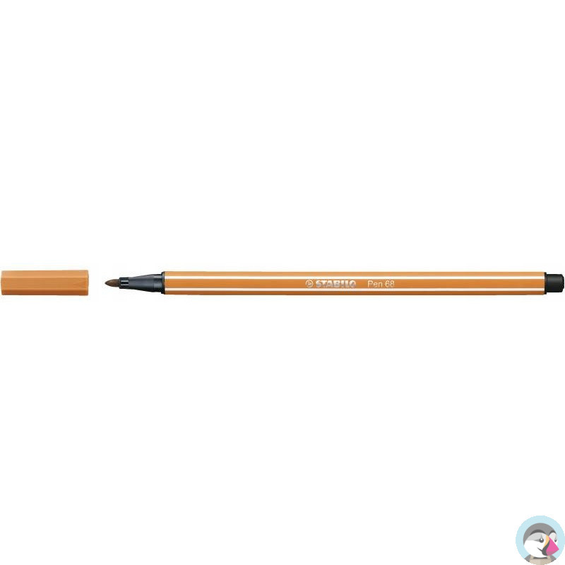 Flamaster STABILO PEN 68/89 ciemna ochra