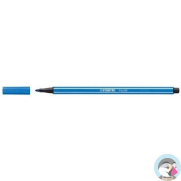 Flamaster STABILO PEN 68/41 ciemnobłękitny