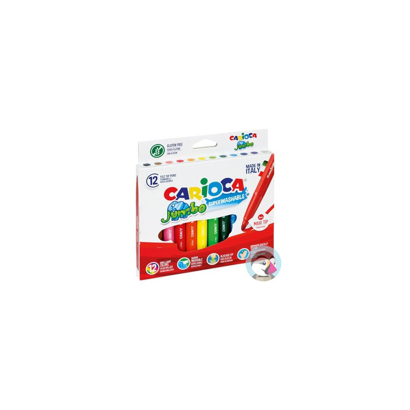 Flamastry 12 JUMBO CARIOCA 160-1479