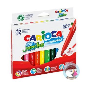 Flamastry 12 JUMBO CARIOCA 160-1479