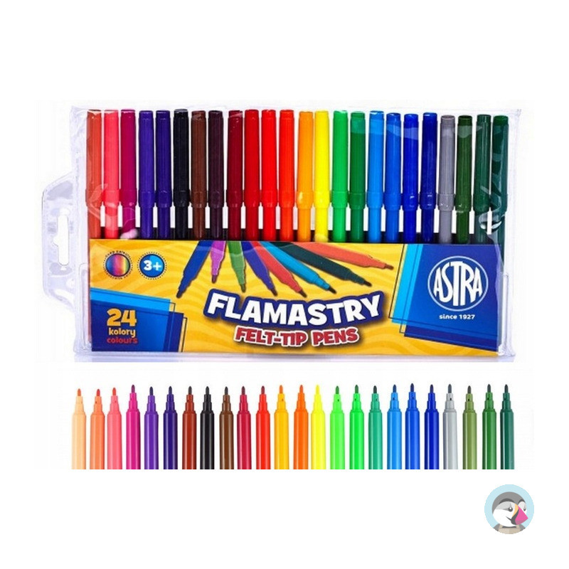 Flamastry 24 kolory 314107003 ASTRA