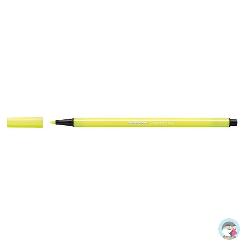 Flamaster STABILO PEN 68/024 neonowy żółty