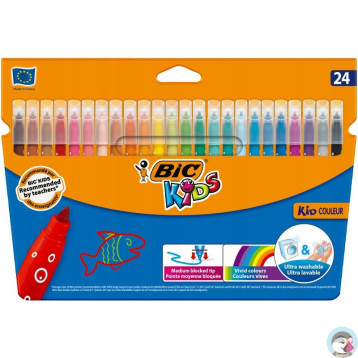 Flamastry BIC Kid Couleur 24 kolory 8418005