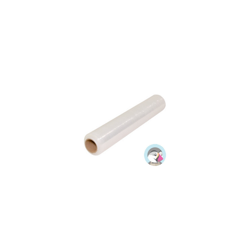 Folia stretch 23mic przezroczysta 1,5kg 340.007