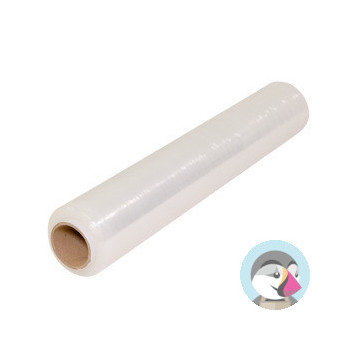 Folia stretch 23mic przezroczysta 1,5kg 340.007