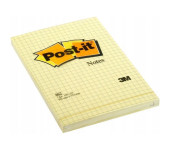 Bloczek samoprzylepny 102x152mm 100k żółty kratka 662 POST-IT UU009543230 3M