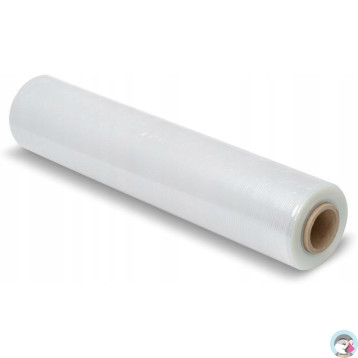 Folia stretch NATUNA 2,5kg 23mic przezroczysta rozciągliwość 170% (około 230m)