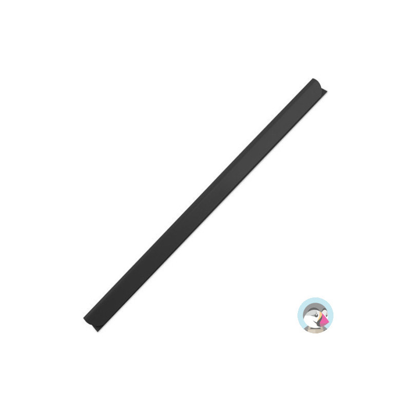 Listwy wsuwane 9mm-50kartek czarne (50sztuk) ARGO 419092