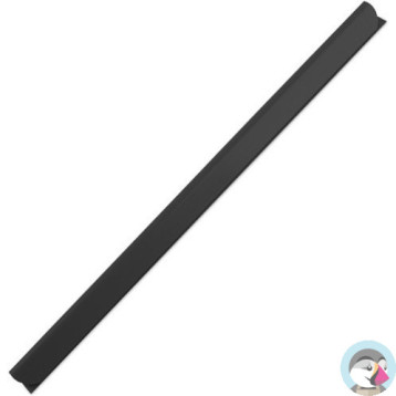 Listwy wsuwane 9mm-50kartek czarne (50sztuk) ARGO 419092