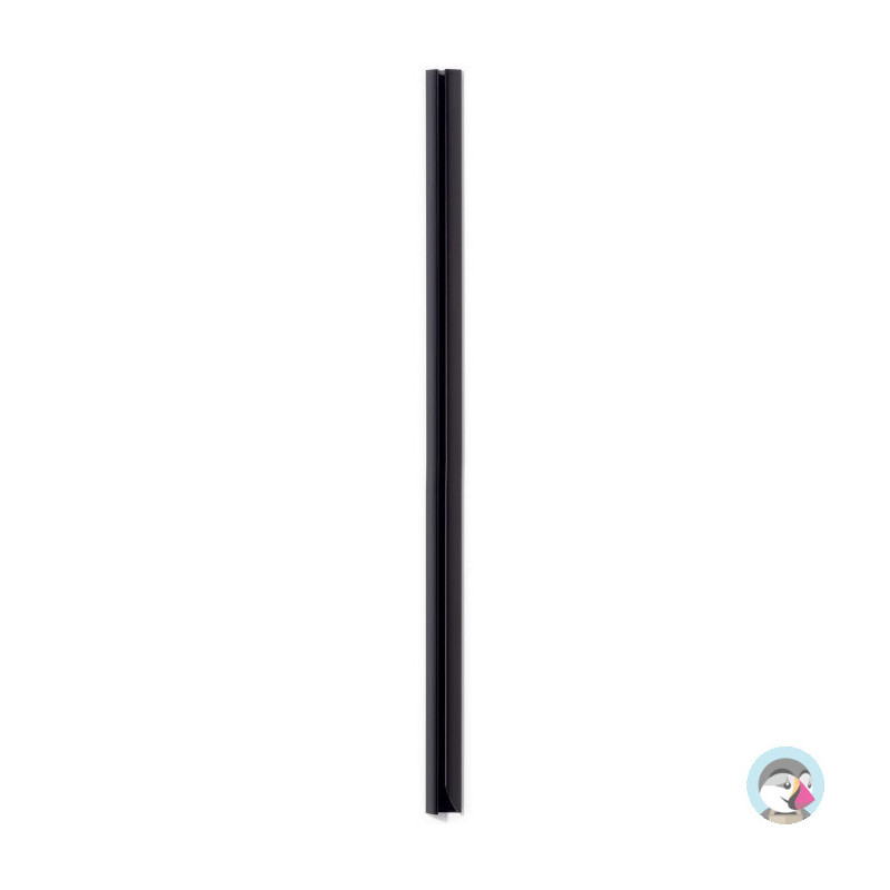 Grzbiety zaciskowe A4 12mm 40-100k(25szt) czarne 291201 DURABLE