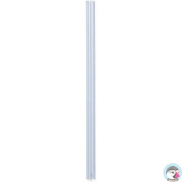 Grzbiety zaciskowe A4 12mm 40-100k(25szt) przezroczyste 291219 DURABLE