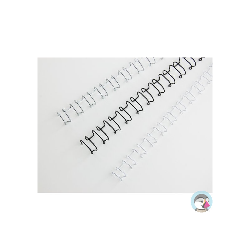 Grzbiety drutowe GBC A4 8mm srebrne (100szt.) MultiBind IB160639