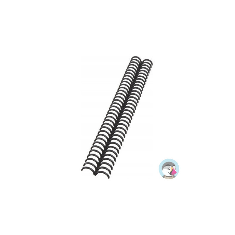 Grzbiety GBC do oprawy Click A4 34R 16mm czarne 387357E
