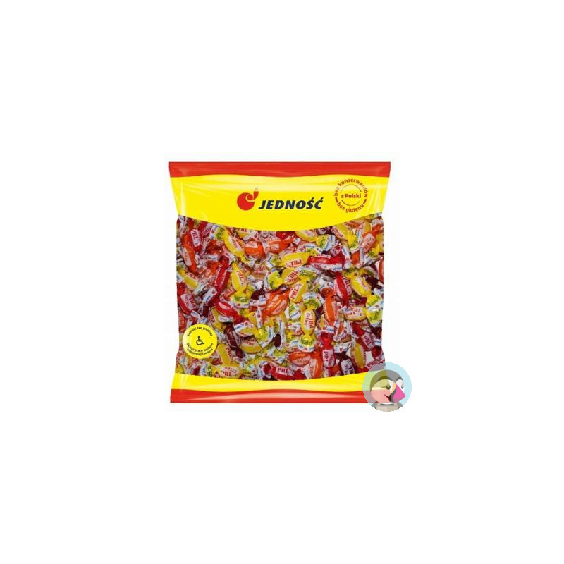 Cukierki TYCI karmelki twarde o smakach owocowych 1kg