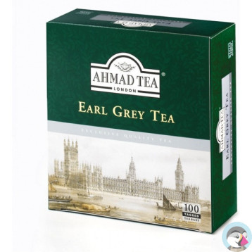 Herbata AHMAD TEA EARL GREY 100t 2g czarna zawieszka