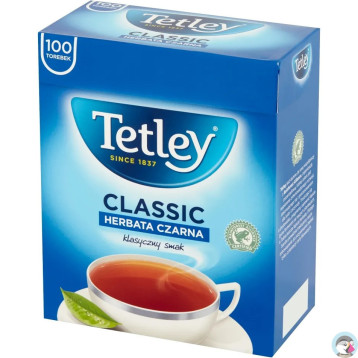 Herbata TETLEY Classic (100 torebek) czarna