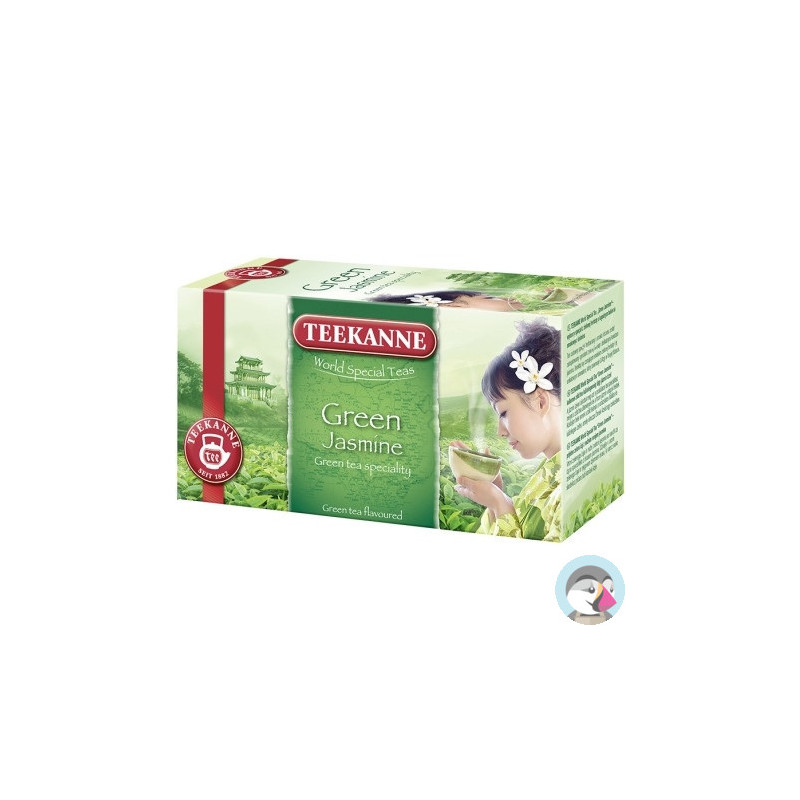 Herbata TEEKANNE zielona (20 kopert x 1,75g) GREEN TEA JAŚMIN