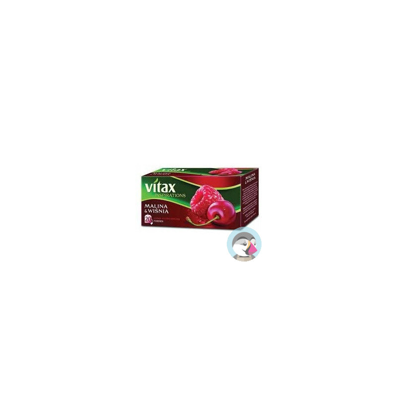 Herbata VITAX INSPIRATIONS (20 torebek) 40g Malina & Wiśnia