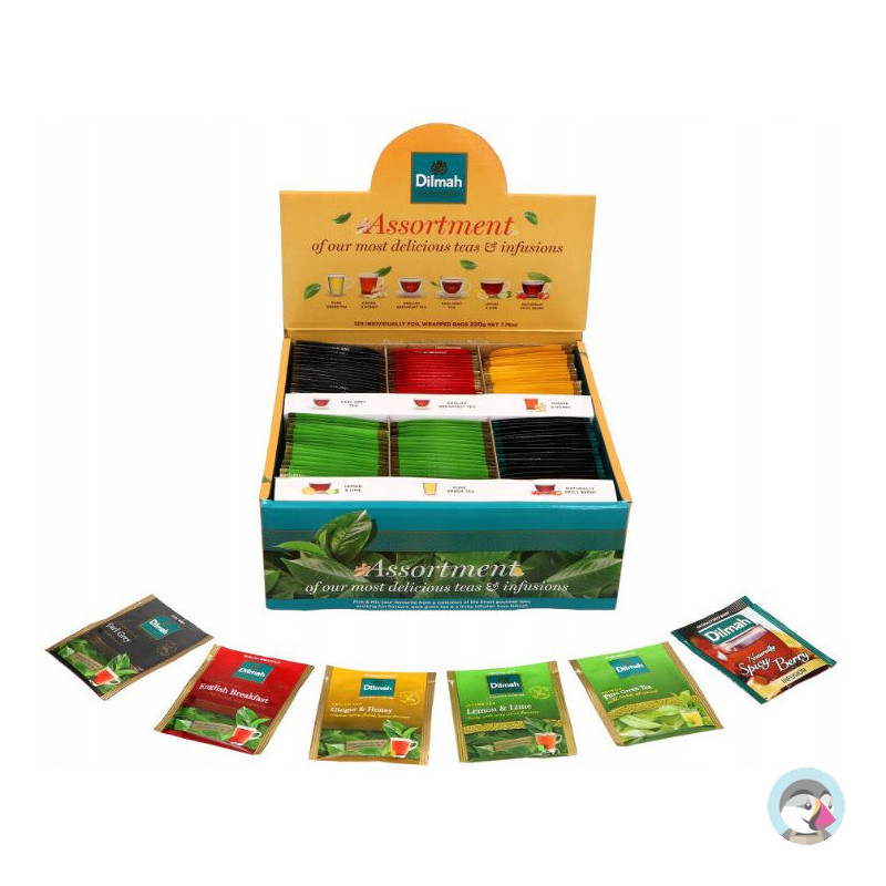 Herbata DILMAH PICK`N`MIX zestaw 120t 6 smaków