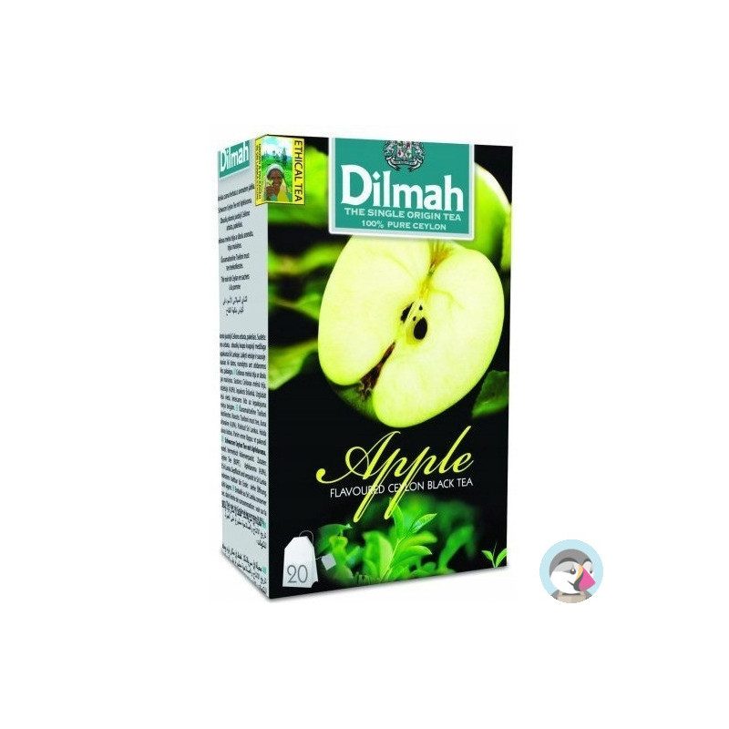 Herbata DILMAH (20 torebek) czarna z aromatem Jabłko
