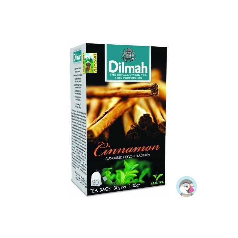 Herbata DILMAH (20 torebek) czarna z aromatem Cynamon