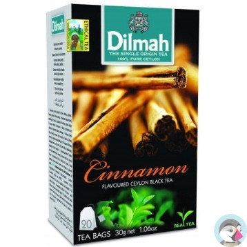 Herbata DILMAH (20 torebek) czarna z aromatem Cynamon
