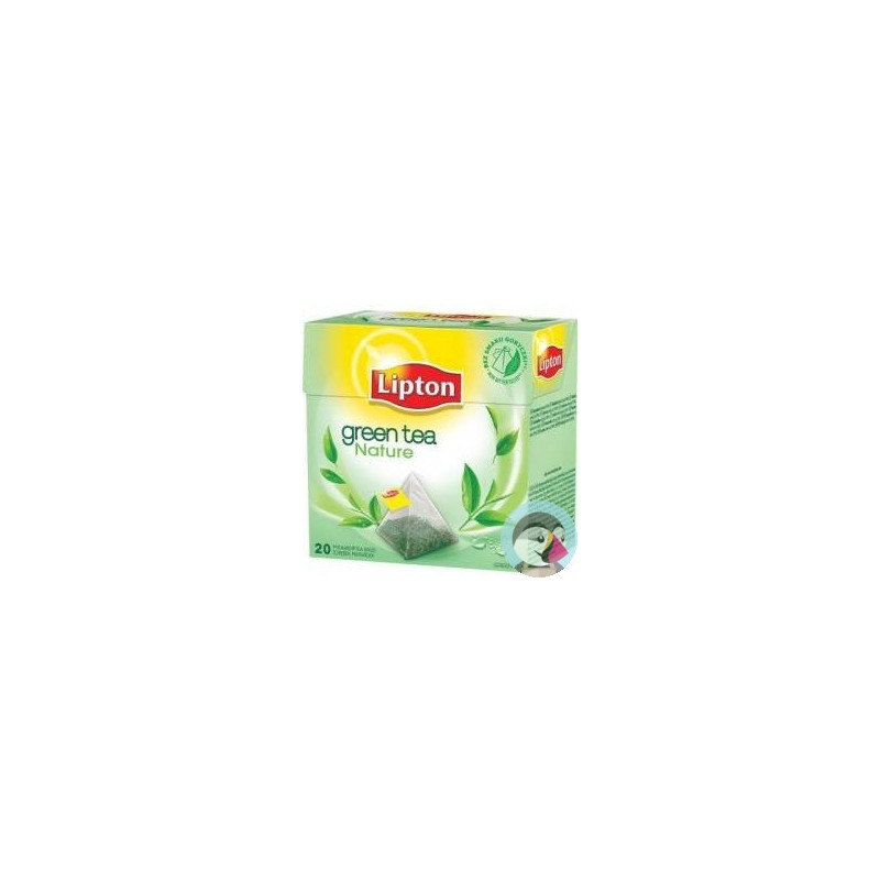 Herbata LIPTON PIRAMID (20 torebek) zielona GREEN TEA NATURE