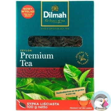 Herbata DILMAH czarna liściasta 100g Premium Tea
