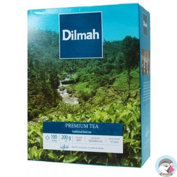 Herbata DILMAH PREMIUM TEA 100szt x2g RG100P PURE CEYLON czarna