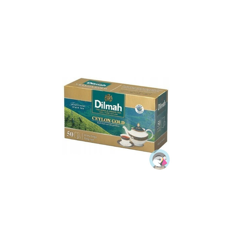 Herbata DILMAH CEYLON GOLD czarna 50t 2g
