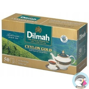 Herbata DILMAH CEYLON GOLD czarna 50t 2g