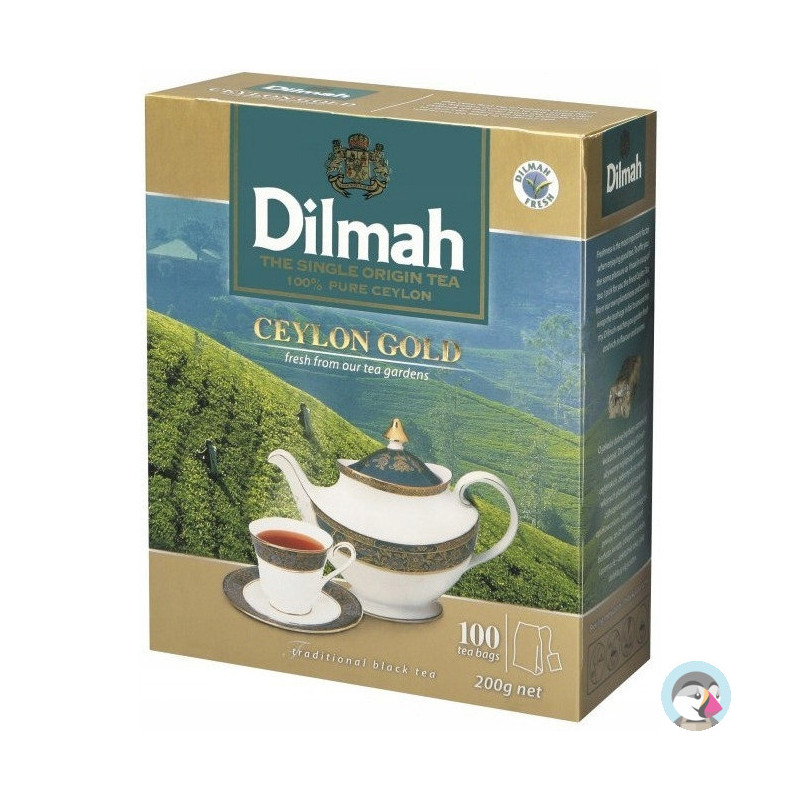 Herbata DILMAH CEYLON GOLD (100 torebek 2g) czarna