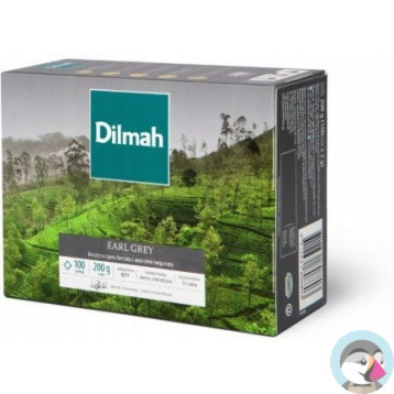 Herbata DILMAH (100szt x2g) czarna EARL GREY