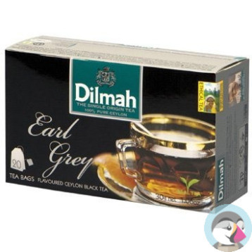 Herbata DILMAH (20 torebek) czarna z aromatem Earl Grey