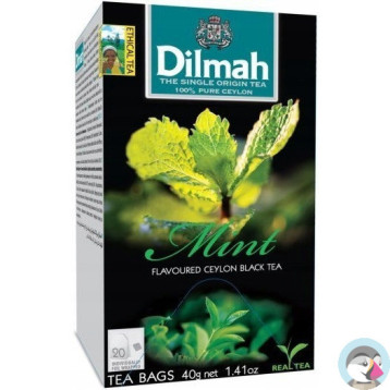 Herbata DILMAH (20 torebek) czarna z aromatem mięty 30 g