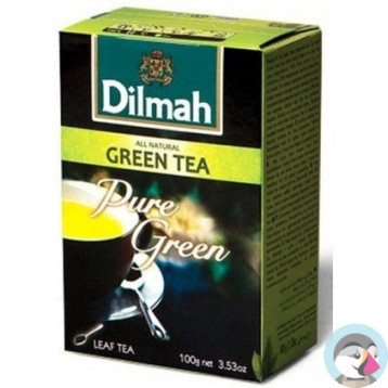 Herbata DILMAH 100g sypka zielona PURE GREEN