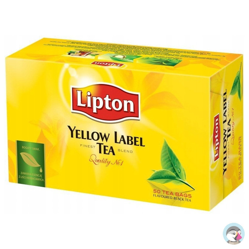 Herbata LIPTON YELLOW LABEL (50 torebek)