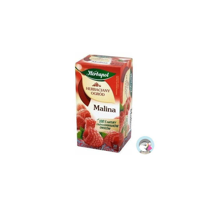 Herbata HERBAPOL owocowo-ziołowa (20 saszetek) Malina 54g HERBACIANY OGRÓD